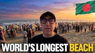 World's Longest SEA BEACH in Bangladesh 🇧🇩 Cox's Bazar First Day!