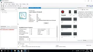 MySQL Error No Connection Established | Automatic Context help is disabled |Administration Server.