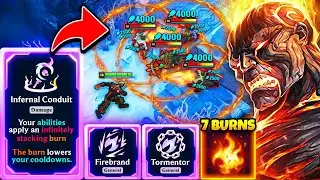 Brand, but I have 7 infinite stacking burns | Aram Mayhem