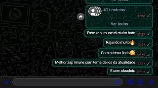 😍🔥EXPLANEI!!! NOVO MELHOR WHATSAPP IMUNE COM TEMA DE IOS DA ATUALIDADE!!! RAJANDO MUITO!!🔥😍