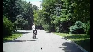 Borisova garden, Sofia, Bulgaria - Bike view