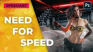 Need For Speed (Speed Art) (Photoshop / Daz Studio) 2020