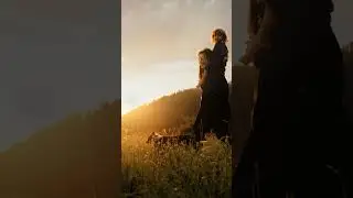 Sunset walk with Hannah Barnes