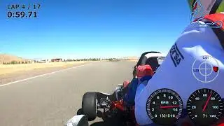 XRM Racing / Justin Schuh at Inde Motorsports Ranch Sunday 2022 Spring best lap with data!