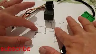 24v 12v relay explained 4 or 5 pin how to fit and how to use it