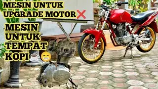 TANPA LASS!!! MESIN MOTOR JADI MEJA😀