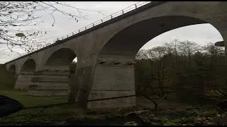 Необычный ЖД мост (100 лет)