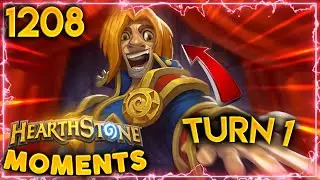 TURN 1 BARNES Is Not Fun To Play Against | Hearthstone Daily Moments Ep.1208