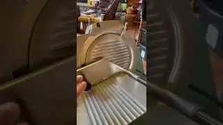 BID ON EQUIPMENT: Item 409797 - GLOBE Chefmate GC 10 Meat Slicer - Stainless Steel Sanitary