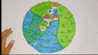 How to make a Crop field | craft ideas 💡@Ravaliart9  #craft #youtube