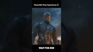 Superheroes Running Away From Villains 🤯 
