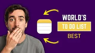The World's Best To Do List App (You'll Be Surprised!)