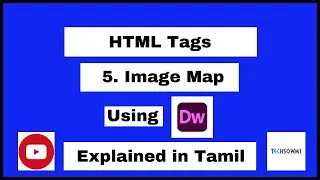 HTML Image Map with example program explained in tamil