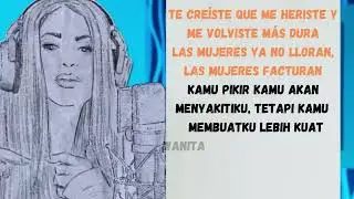 SHAKIRA session # 53 song for GERARD PIQUE lirik INDONESIA cover