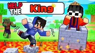 Help The ROYAL KING In Minecraft!
