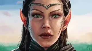 High Elf / Altmer - Elder Scrolls Online - Fan Art | Speedpaint