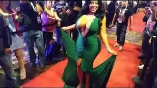 AVN AWARDS 2018 Red Carpet Deanne Munoz aka Kiara Mia Sabina Rouge Michelle Mclaren Aubrey Addams