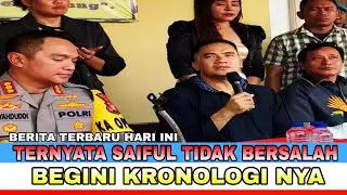 🔴 SALAH SASARAN SAIFUL JAMIL TERNYATA TIDAK BERSALAH ‼️