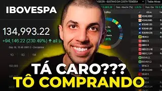 Eu INVESTI R$40 MIL com a BOLSA na MÁXIMA HISTÓRICA