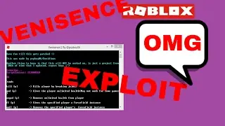 ROBLOX/ VENISENCE (PATCHED) +Download Exploit/ Speed Power, Btools, Explode, and Much More