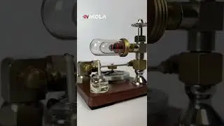 This engine teaches you what an external combustion engine is