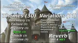 RPG Orchestral Essentials Music FX