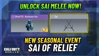 How to Unlock Sai Melee in CODM | Sai of Relief COD Mobile