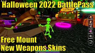 World Zero Sinister Battlepass Showcase | FREE Mount | NEW Weapon Skins | NEW TITLES - Aura Chest