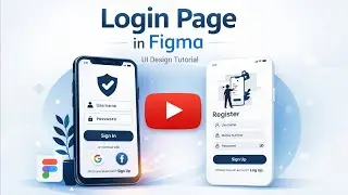 Create a SIGN IN Page in Figma | UI Design Tutorial