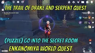Puzzle from Quest The Trail of Drake and Serpent | Genshin Impact 2.4 | Guide Tips Puzzle quest