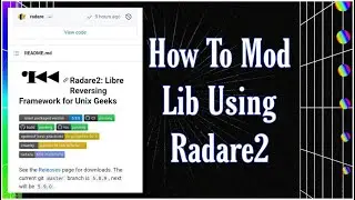 How To Mod Lib Using Radare2