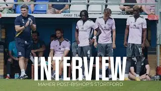 INTERVIEW | Gaffer reflects on Bishop's Stortford friendly