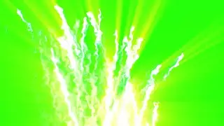 green screen fireworks effect