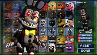 Adventure FNaF 4 Nightmare, but it's Spring Bonnie! (FNaF World Mods)