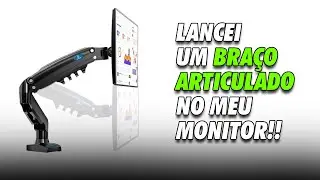 COMPREI UM BRAÇO ARTICULADO COM USB PRA BOTAR NO MEU MONITOR!!