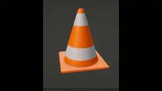 how to modeling a traffic cone  in blender