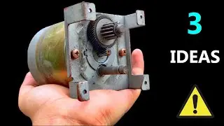 3 Simple Inventions with DC Motor