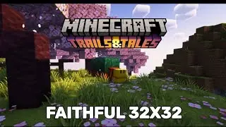 Minecraft pe 1.20 Trails and Tales Textura Faithful 32x32