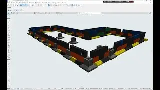 Фундамент в ArchiCad 21.. Современный коттедж в ArchiCad 21
