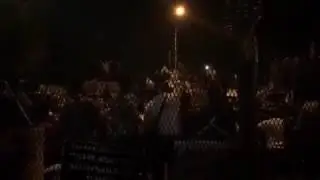 keadaan didepan lp cipinang tempat ahok di tahan