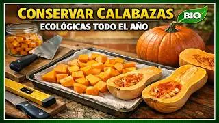 Conservar calabazas del huerto