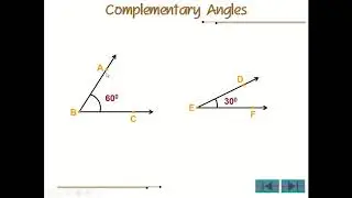 CONGRUENT ANGLES