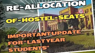 Re-Allocation of hostel seats | horrible news for last year students of IIUI | What IIUI is doing