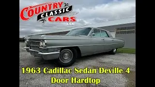 1963 Cadillac Sedan DeVille 4-Door Hard Top