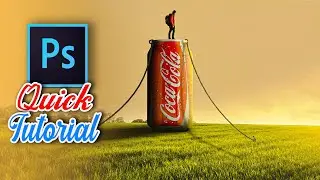 Coca-Cola World | Photoshop Quick Tutorial #2