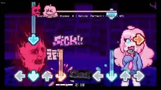 Friday Night Funkin' VS Cloud Hrricane (FNF Mod) (Notice Me Senpai - Fangirl)