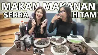 24JAM PAKAIAN & MAKAN MAKANAN WARNA HITAM!!!