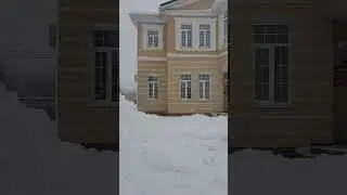 Тербуны. Снегопад.