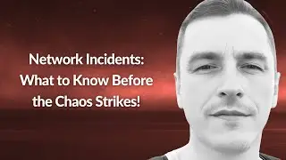 Network Incidents: What to Know Before the Chaos Strikes!] | Maksim Kupriianov | Conf42 IM 2024