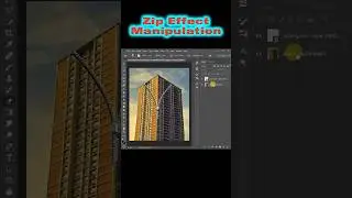 Zip Effect Manipulation in Photoshop 